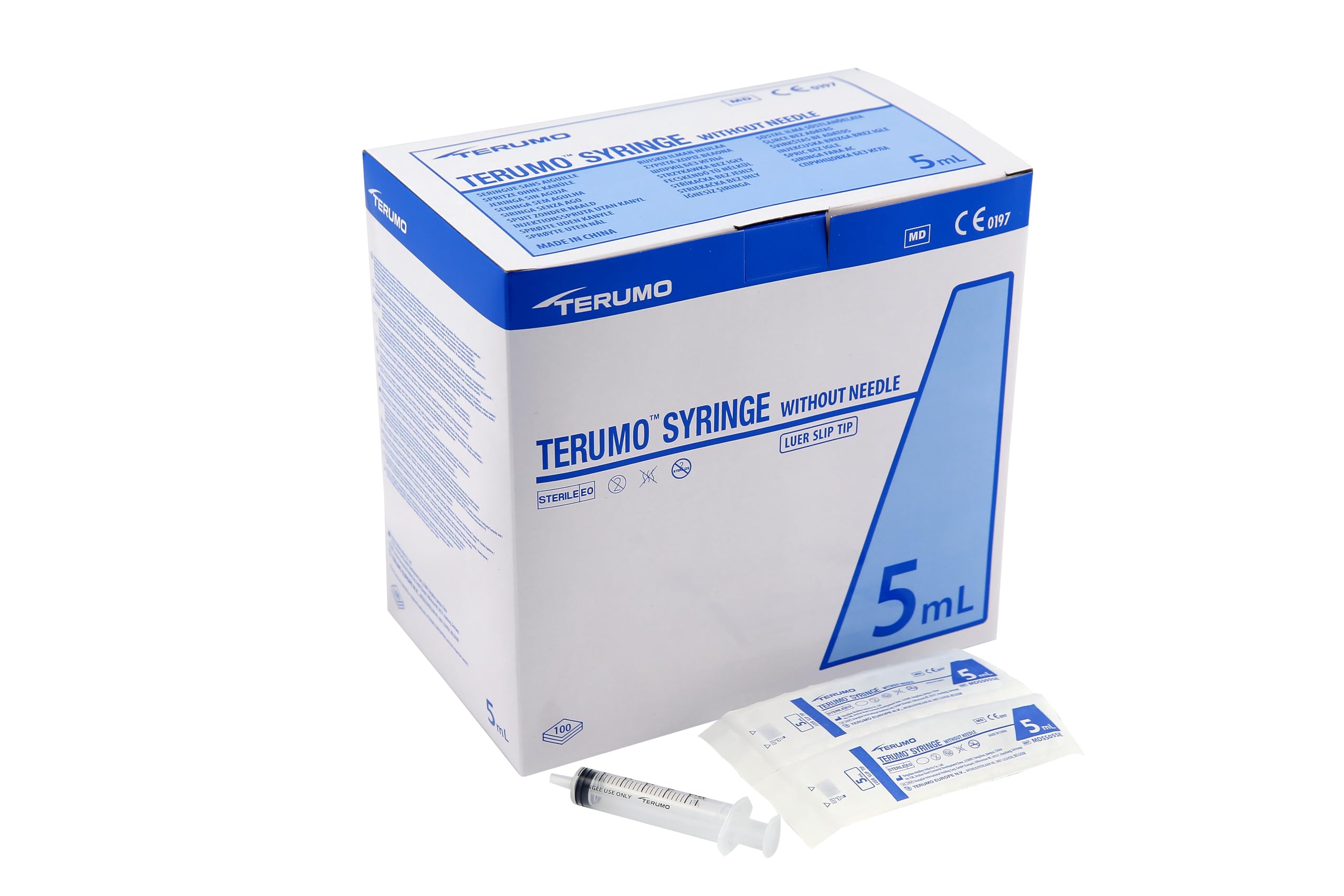 Sterile Disposable Syringes 5ml — Box of 100