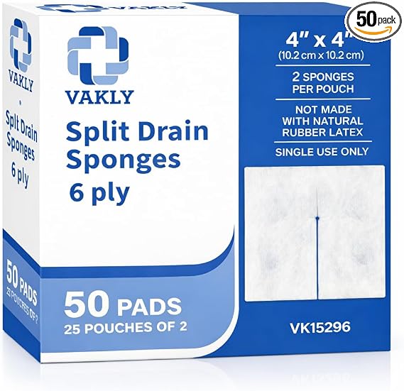 Premium Surgical Drain Sheets — Pack of 50