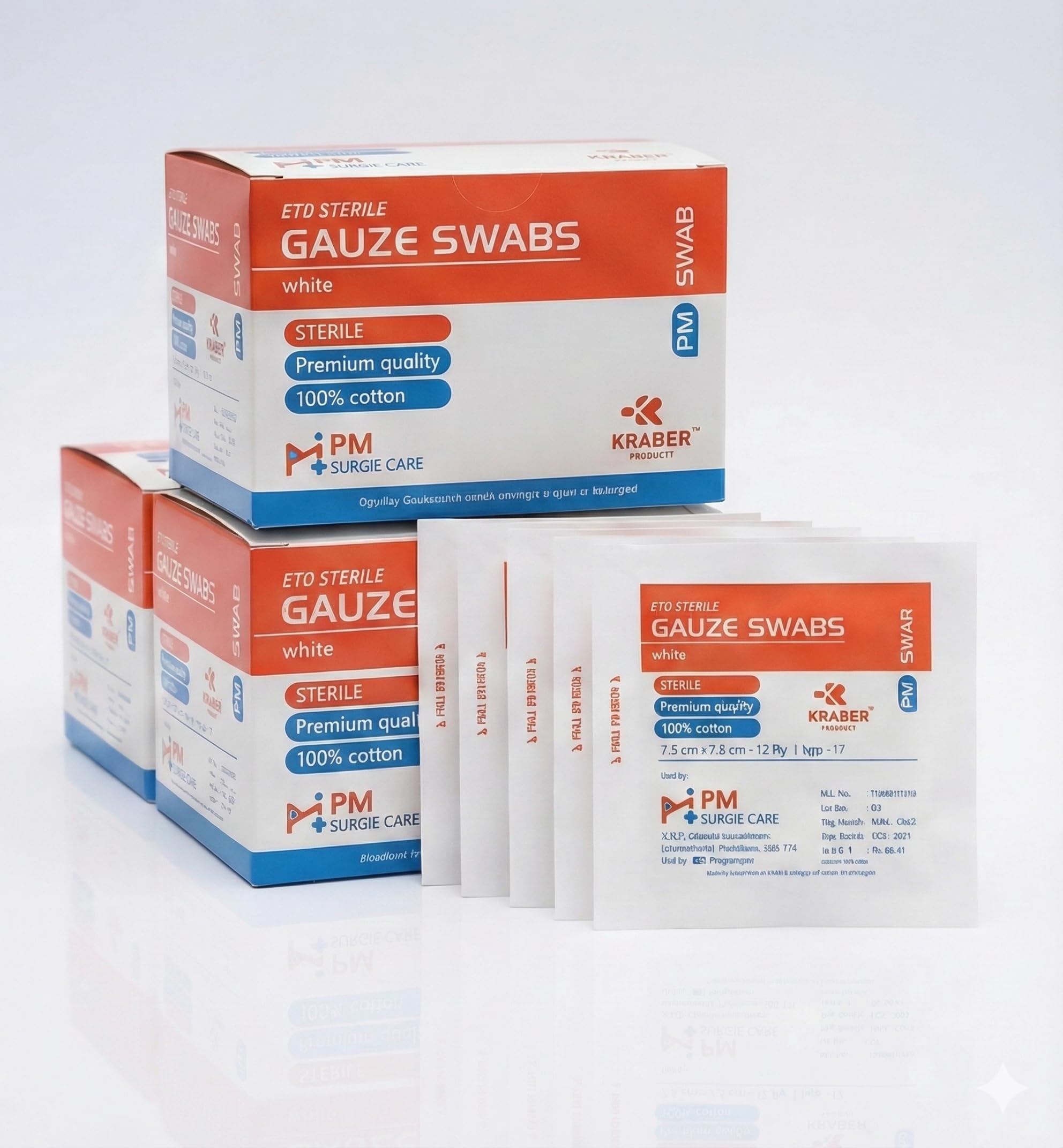 Sterile Gauze & Dressing Pack — Box of 50