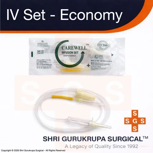 IV Giving Sets — Disposable — Box of 50