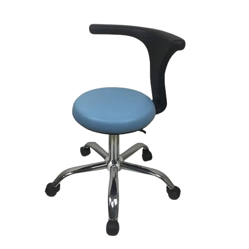 Doctor's Stool with Backrest
