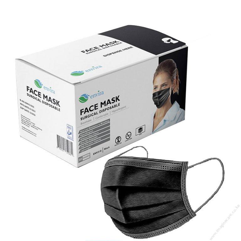 Surgical Face Masks (3-Ply, 50pcs)