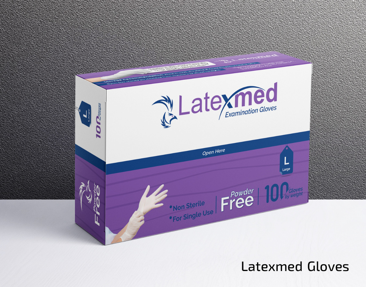 Examination Gloves (Latex, Box of 100)