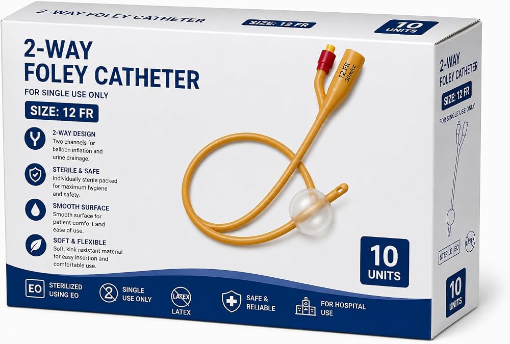 Catheter (Foley's, 2-Way)