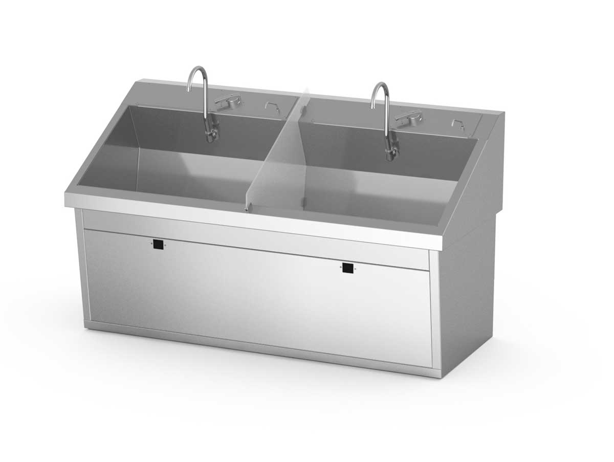 Scrub Sink (Double Station)