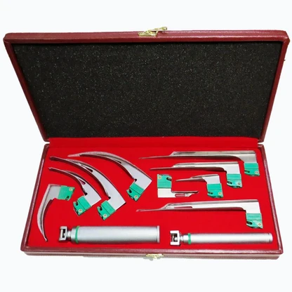 Laryngoscope Set (Fiber Optic)