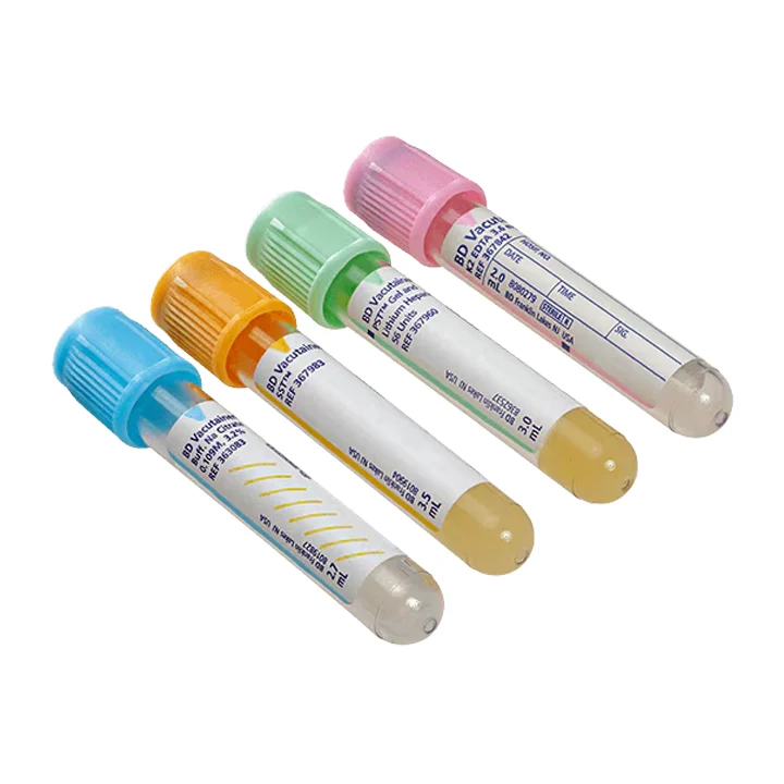 Vacutainer Blood Collection Tubes (All Color Codes/Sizes)