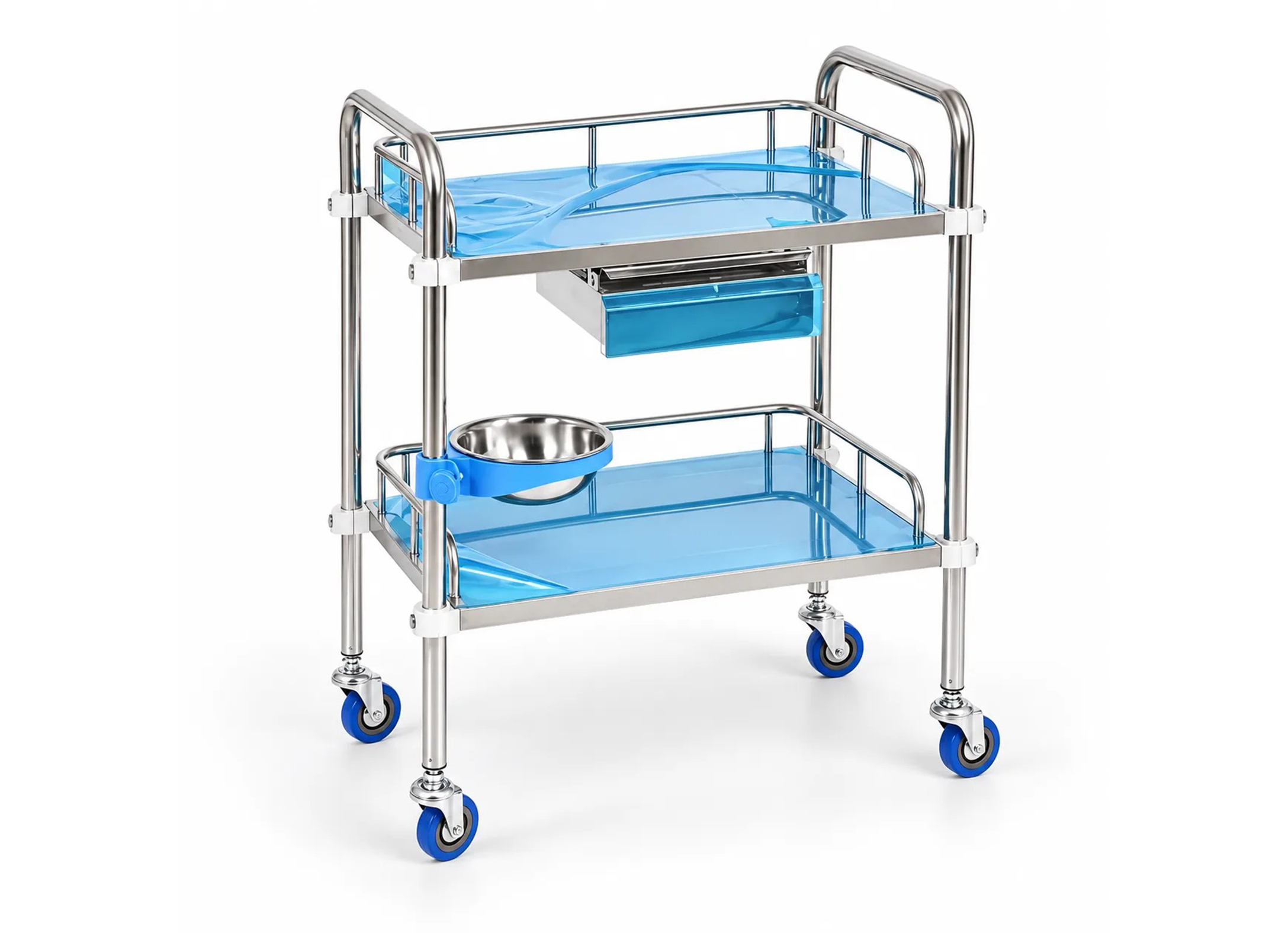 Dressing Trolley (Double Shelf)