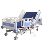 blue electric bed