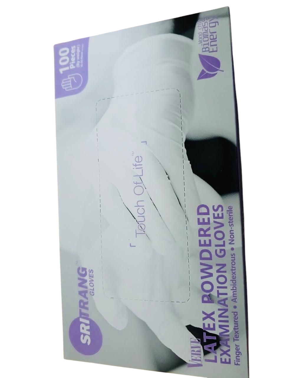 DISPOSABLE LATEX GLOVES POWDERED (50 Pairs)