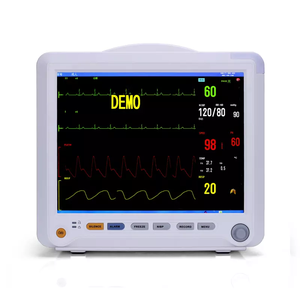 PATIENT MONITOR(12 LEAD ECG, SPO2, NIBP, TEMP, PULSE RATE,10.4in COLOR SCREEN, INBUILT PRINTER)