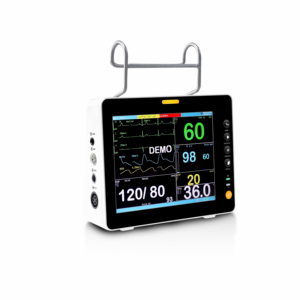 PATIENT MONITOR(12 LEAD ECG, SPO2, NIBP, TEMP, PULSE RATE,10.4in COLOR SCREEN, INBUILT PRINTER)