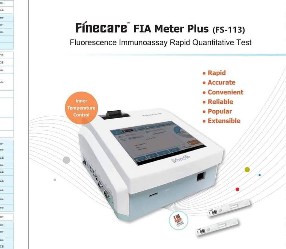 Immunalassy machine fine care